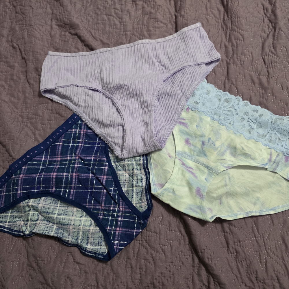Victoria's Secret VS panties LOT of 3
